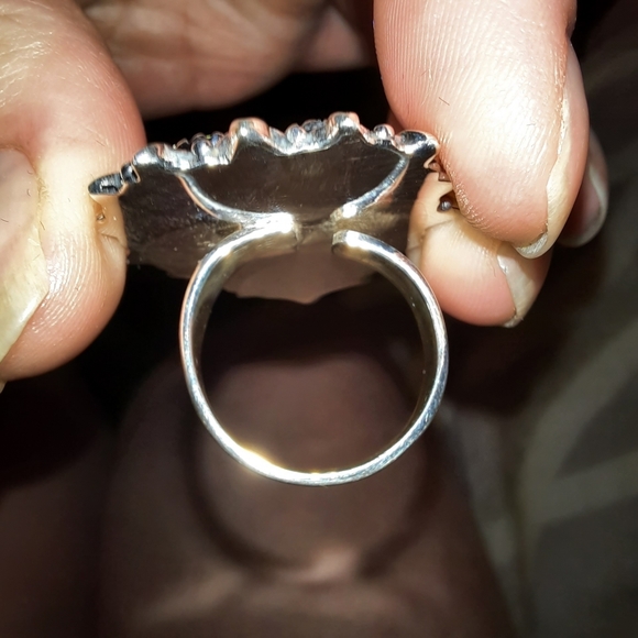 Krush Kandy 925 Sterling Silver Galaxy Opal ring - Picture 10 of 11